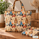Woodland Animals and Teepees Cotton Fabric