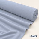 Silver Grey plain cotton jersey fabric