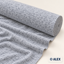 Heather Grey plain cotton jersey fabric