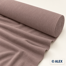 Brown plain cotton jersey fabric
