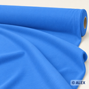 Blue plain polyester jersey fabric