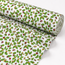 Ladybugs printed polycotton fabric