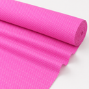 Pink polka dots printed polycotton fabric