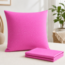 Example use of pink polka dots printed polycotton fabric