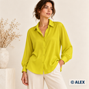 Lime Yellow Polyester Fabric clothing example