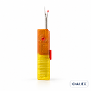 Retractable safety seam ripper