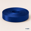 Cobalt Blue satin bias binding, 2 cm