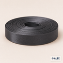 Dark Grey satin bias binding, 2 cm
