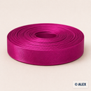 Fuchsia satin bias binding, 2 cm