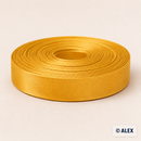Golden Yellow satin bias binding, 2 cm
