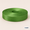 Grass Green satin bias binding, 2 cm