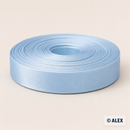Light Blue satin bias binding, 2 cm