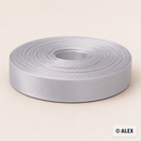 Light Grey satin bias binding, 2 cm