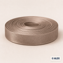 Mocha satin bias binding, 2 cm