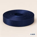 Navy Blue satin bias binding, 2 cm