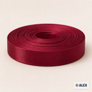 Raspberry Red satin bias binding, 2 cm