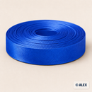 Royal Blue satin bias binding, 2 cm