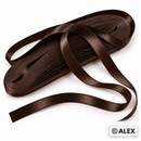 1cm Satin Ribbon - Dark Brown