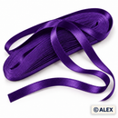 1cm Satin Ribbon - Dark Purple