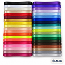 1cm Satin Ribbon - all 39 colours