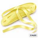 1cm Satin Ribbon - Light Yellow