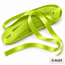 1cm Satin Ribbon - Lime Green