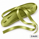 1cm Satin Ribbon - Olive Green