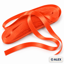 1cm Satin Ribbon - Orange