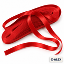 1cm Satin Ribbon - Red