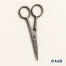 Matte Silver Precision Scissors product image