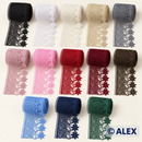 Starflower Scroll Brussels Lace – 8 cm, all colours