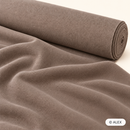 Taupe French Terry fabric on a roll