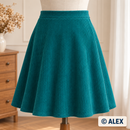 Teal Corduroy Fabric — sewing project inspiration