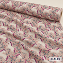 Unicorns and Blossom Cotton Fabric studio roll