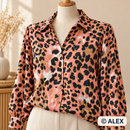 Pink Leopard Print Viscose Fabric — sewing inspiration