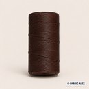 Dark Brown 1.5 mm waxed thread – Fabric Alex