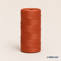 Terracotta 1.5 mm waxed thread – Fabric Alex