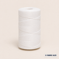 White 1.5 mm waxed thread – Fabric Alex