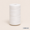 White 1.5 mm waxed thread – Fabric Alex