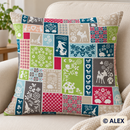 Woodland Patchwork Cotton Fabric illustrative use-case