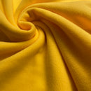 Yellow Fleece Fabric | Width - 150cm/59inch