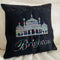 Brighton Pavilion Cushion | Embroidery Cushion | Home Decor