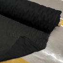 Cotton Iron-On Interfacing | Black