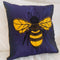 Bee Cushion | Embroidery Cushion | Home Decor