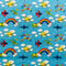 Rainbows & Planes Cotton Fabric | Width - 150cm/59inch