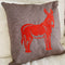 Donkey Cushion | Embroidery Cushion | Home Decor