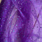 Purple Glitter Dot Organza Fabric | Width - 150cm/59inch