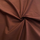 Brown Polycotton | Width - 115cm/45inch