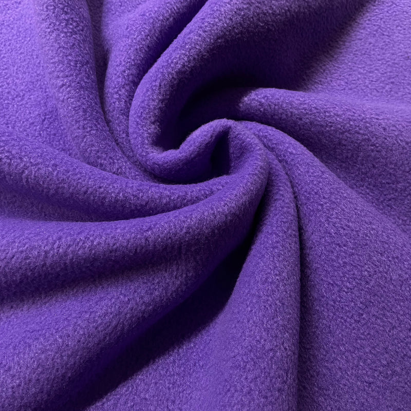 Purple Fleece Fabric | Width - 150cm/59inch