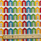 Beach Huts Cotton Fabric | Width - 150cm/59inch